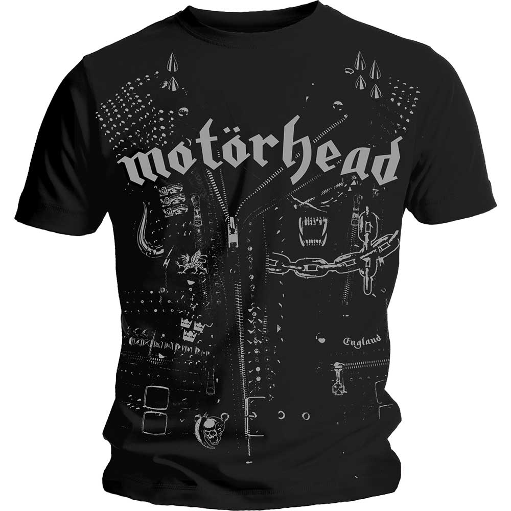 MOTORHEAD モーターヘッド (結成 50周年 ) - LEATHER JACKET / Tシャツ / メンズ - PGS